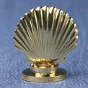 Image of Dollhouse Miniature Shell Table Lamp MH969