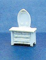 Image of Dollhouse Miniature Mini Bureau