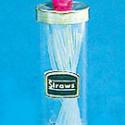 Image of Dollhouse Miniature Straws