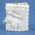 Image of Dollhouse Miniature Wedding Album