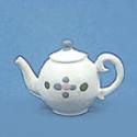 Image of Dollhouse Miniature Country Teapot