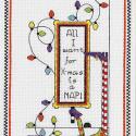 Image of All I Want Counted Cross Stitch Kit