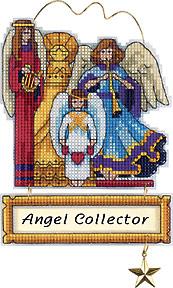 Image of Angel Collector Counted Cross Stitch Kit 72976