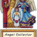 Image of Angel Collector Counted Cross Stitch Kit 72976