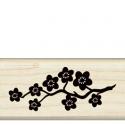 Image of Asian Branch Wood Mounted Rubber Stamp 97877