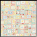 Image of Baby Farm Quilt Scrapbook Paper