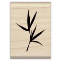 Image of Bamboo Sprig Wood Mounted Rubber Stamp 97876