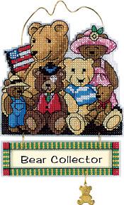 Image of Bear Collector Counted Cross Stitch Kit