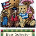 Image of Bear Collector Counted Cross Stitch Kit
