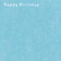 Image of Birthday Celebration Scrapbook Paper