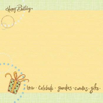 Image of Birthday Party A Scrapbook Paper