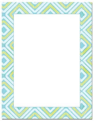 Image of Bleu Squares Letterhead