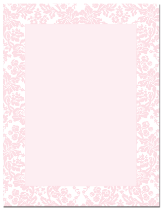 Image of Blooming Pink Letterhead