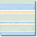 Image of Blue-Pineapple Stripes Scrapbook Paper