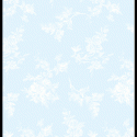 Image of Blue Toile Letterhead