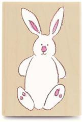 Image of Bunny Wood Mounted Rubber Stamp