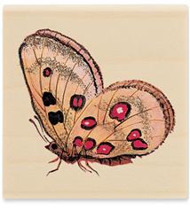 Image of Butterfly 03 D1116 Wood Mounted Rubber Stamp
