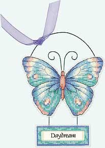Image of Butterfly Fantasy Counted Cross Stitch Kit 72637