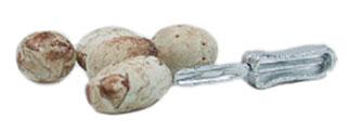 Image of Dollhouse Miniature Potatoes W/Potato Peeler