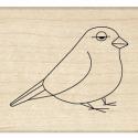 Image of Chirp Wood Mounted Rubber Stamp 97399