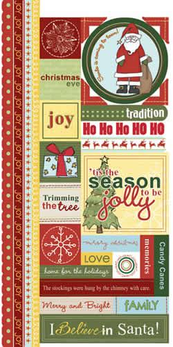 Image of Christmas Traditions Cardstock Sticker Sheet