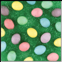 Image of Colored Eggs Scrapbook Paper