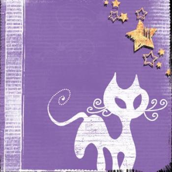 Image of Cool Cat Scrapbook Paper
