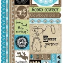 Image of Cowboy Cardstock Stickers