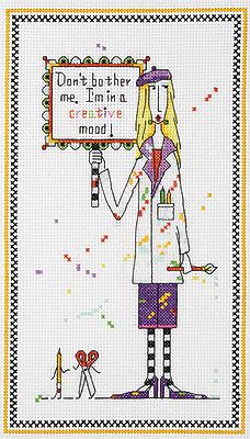 Image of Creative Mood Counted Cross Stitch Kit