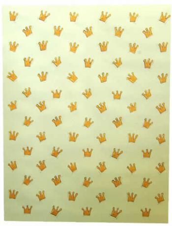 Image of Crowns Pattern Paper
