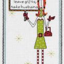 Image of Dear Santa Counted Cross Stitch Kit