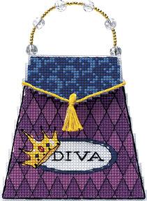 Image of Diva Counted Cross Stitch Kit 73055