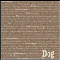 Image of Dog Lover Scrapbook Paper
