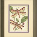 Image of Dragonfly Duo Cross Stitch Kit 65029