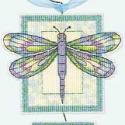 Image of Dragonfly Fantasy Counted Cross Stitch Kit 72638