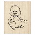 Image of Ducky Wood Mounted Rubber Stamp 96472