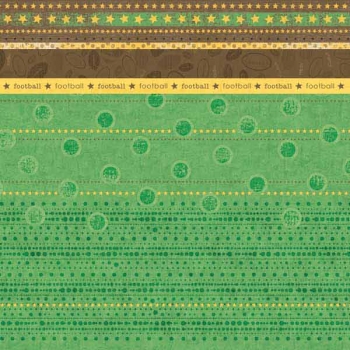 Image of End Zone Scrapbook Paper
