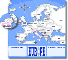 Image of Europe Scrapbook Paper