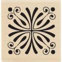 Image of Finishing Touch Wood Mounted Rubber Stamp