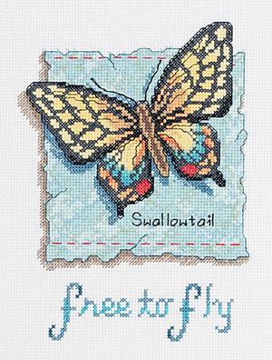 Image of Free To Fly Counted Cross Stitch Kit