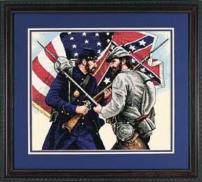 Image of Gettysburg Counted Cross Stitch Kit