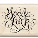 Image of Good Luck Wood Mounted Rubber Stamp 97472