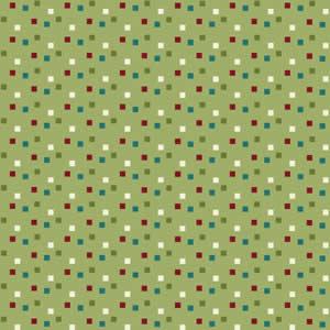 Image of Green Four Square Scrapbook Paper