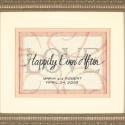 Image of Happily Ever After Wedding Record Cross Stitch Kit 65045