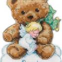 Image of Heavenly Hug Counted Cross Stitch Kit