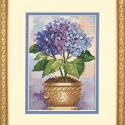 Image of Hydrangea In Bloom Counted Cross Stitch Kit