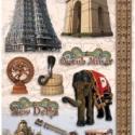 Image of India Cardstock Sticker Sheet