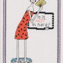 Image of Is It Hot In Here Counted Cross Stitch Kit