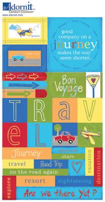 Image of Journey Cardstock Sticker Sheet