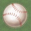 Image of Jumbo Baseball Scrapbook Paper